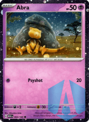 Abra - 063/165 - Cosmos Holo Promo